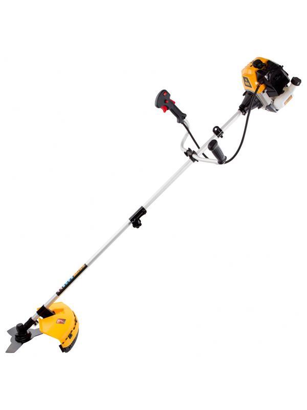 Триммер бензиновый DR-52S, 52 см3, разъемная штанга, состоит из 2 частей Denzel