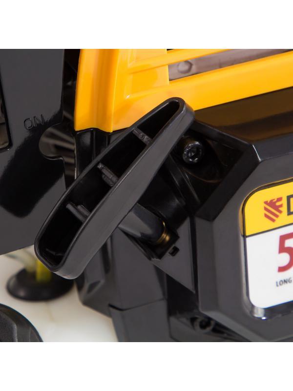 Триммер бензиновый DR-52S, 52 см3, разъемная штанга, состоит из 2 частей Denzel