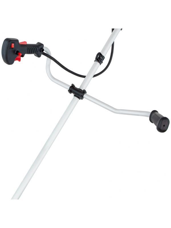 Триммер бензиновый DR-52S, 52 см3, разъемная штанга, состоит из 2 частей Denzel