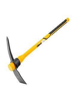 Кирка 2250 г, широкая, фиберглассовая обрезиненная рукоятка 900 мм// Denzel