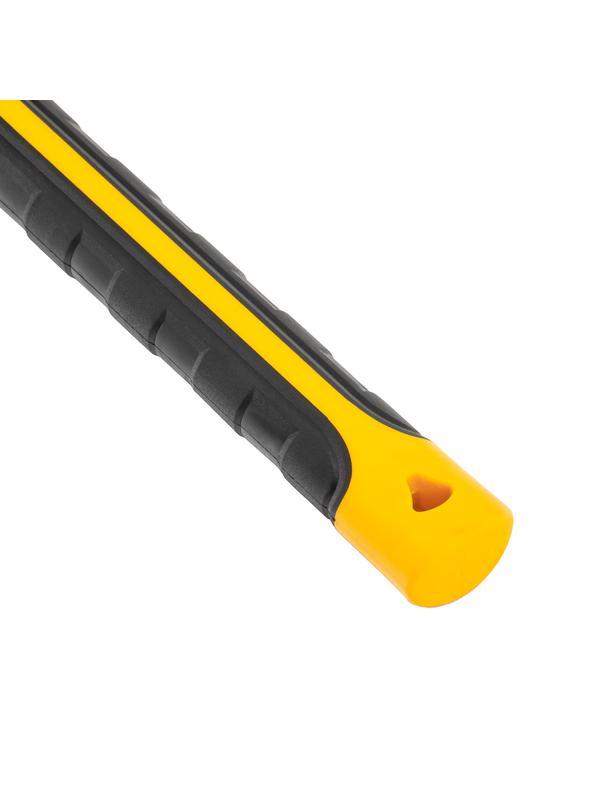 Кирка 2250 г, широкая, фиберглассовая обрезиненная рукоятка 900 мм// Denzel