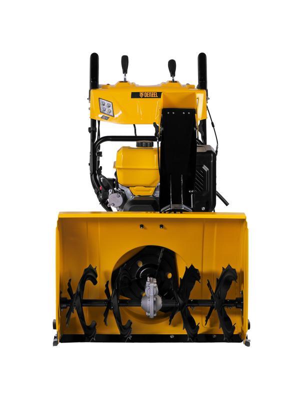 Бензиновая снегоуборочная машина SBL 711D PRO, 302cc, эл.старт, фара, обогрев, блок. дифф.// Denzel