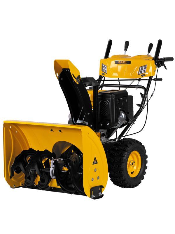 Бензиновая снегоуборочная машина SBL 711D PRO, 302cc, эл.старт, фара, обогрев, блок. дифф.// Denzel