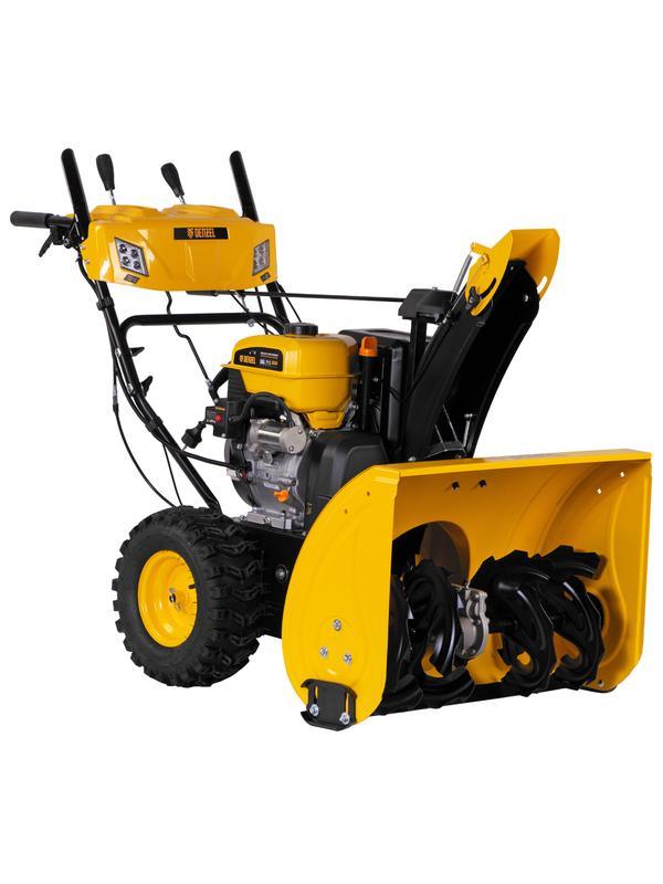 Бензиновая снегоуборочная машина SBL 711D PRO, 302cc, эл.старт, фара, обогрев, блок. дифф.// Denzel