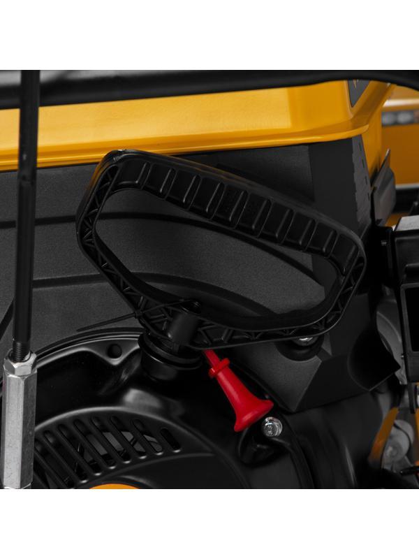 Бензиновая снегоуборочная машина SBL 711D PRO, 302cc, эл.старт, фара, обогрев, блок. дифф.// Denzel