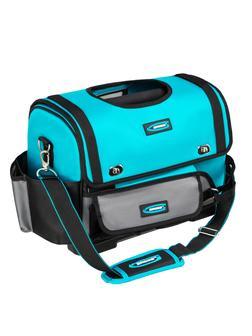 Переноска для инструмента, 400х225х300мм, пластиковое дно, наплечный ремень// Gross