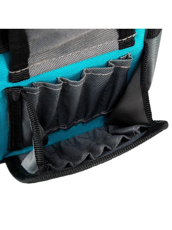 Переноска для инструмента, 400х225х300мм, пластиковое дно, наплечный ремень// Gross