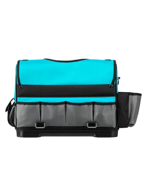 Переноска для инструмента, 400х225х300мм, пластиковое дно, наплечный ремень// Gross