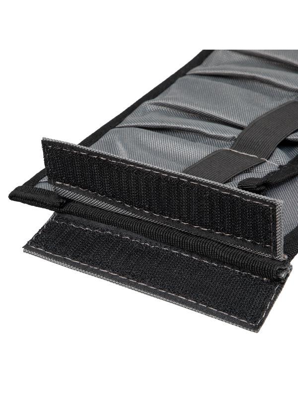 Переноска для инструмента, 400х225х300мм, пластиковое дно, наплечный ремень// Gross