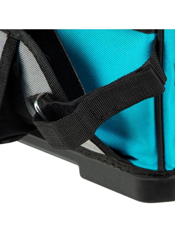 Переноска для инструмента, 400х225х300мм, пластиковое дно, наплечный ремень// Gross