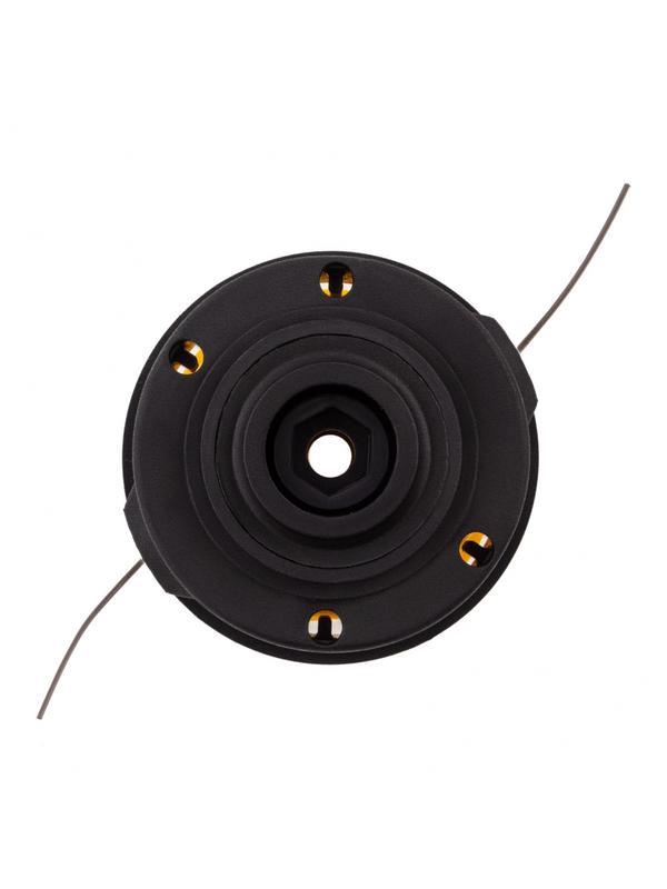 Катушка триммерная полуавтомат, шестигранник HEX х 15/6, болт М6 правый, М8 правый, М8 левый Denzel