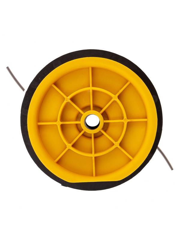 Катушка триммерная полуавтомат, шестигранник HEX х 15/6, болт М6 правый, М8 правый, М8 левый Denzel