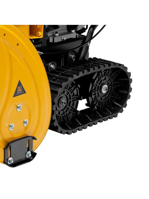 Бензиновая снегоуборочная машина SBL 711DT PRO, 420cc, гусеницы, эл.старт, блок. дифф.// Denzel