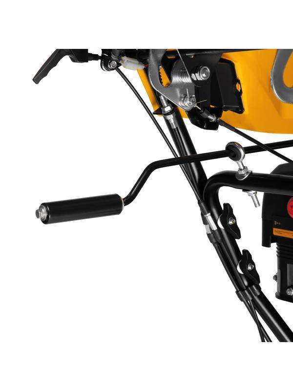 Бензиновая снегоуборочная машина SBL 711DT PRO, 420cc, гусеницы, эл.старт, блок. дифф.// Denzel