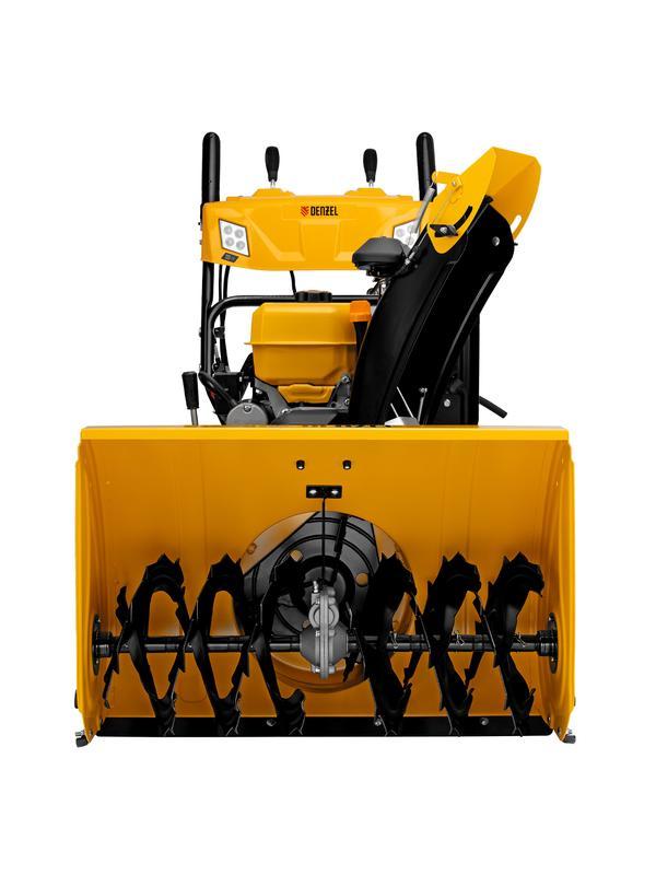 Бензиновая снегоуборочная машина SBL 711DT PRO, 420cc, гусеницы, эл.старт, блок. дифф.// Denzel