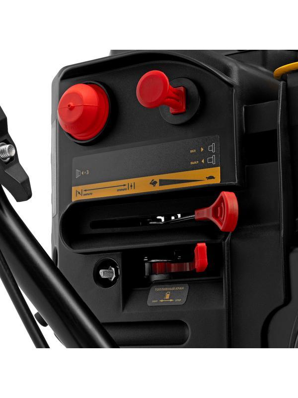 Бензиновая снегоуборочная машина SBL 711DT PRO, 420cc, гусеницы, эл.старт, блок. дифф.// Denzel