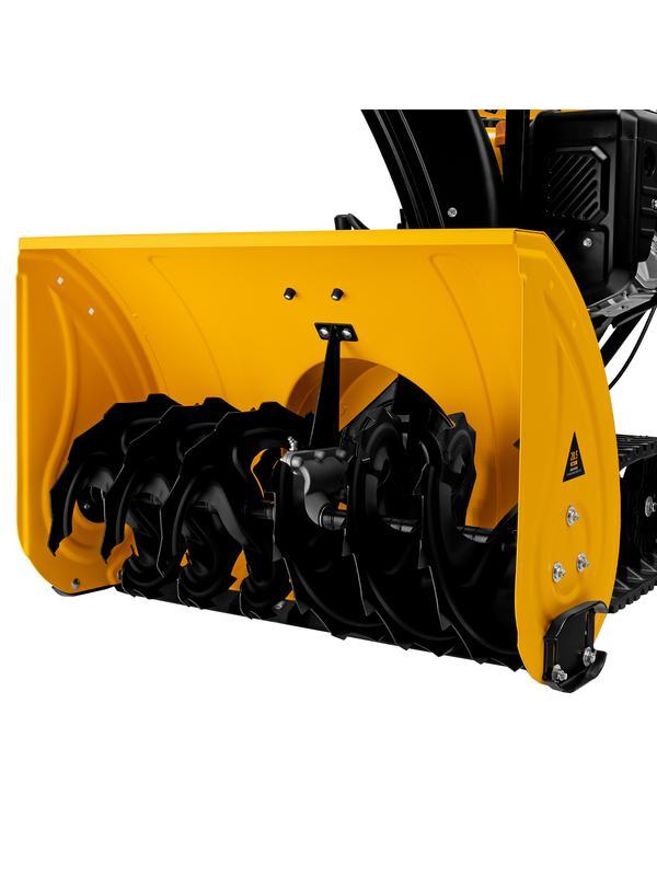 Бензиновая снегоуборочная машина SBL 711DT PRO, 420cc, гусеницы, эл.старт, блок. дифф.// Denzel