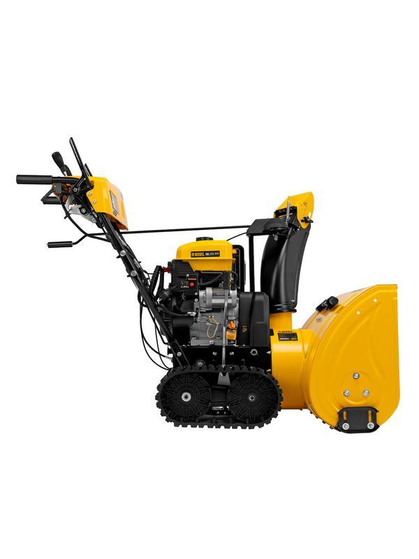 Бензиновая снегоуборочная машина SBL 711DT PRO, 420cc, гусеницы, эл.старт, блок. дифф.// Denzel