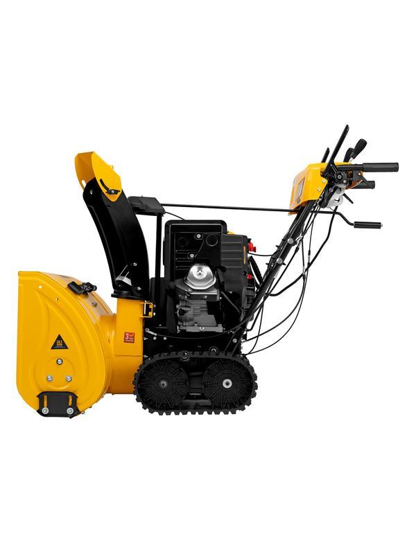 Бензиновая снегоуборочная машина SBL 711DT PRO, 420cc, гусеницы, эл.старт, блок. дифф.// Denzel