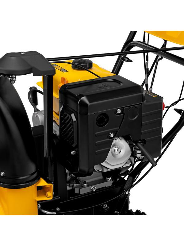 Бензиновая снегоуборочная машина SBL 711DT PRO, 420cc, гусеницы, эл.старт, блок. дифф.// Denzel