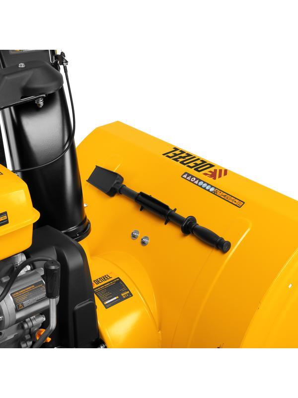 Бензиновая снегоуборочная машина SBL 711DT PRO, 420cc, гусеницы, эл.старт, блок. дифф.// Denzel