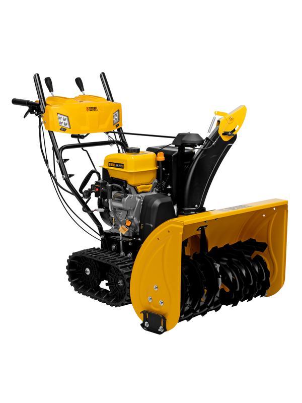 Бензиновая снегоуборочная машина SBL 711DT PRO, 420cc, гусеницы, эл.старт, блок. дифф.// Denzel