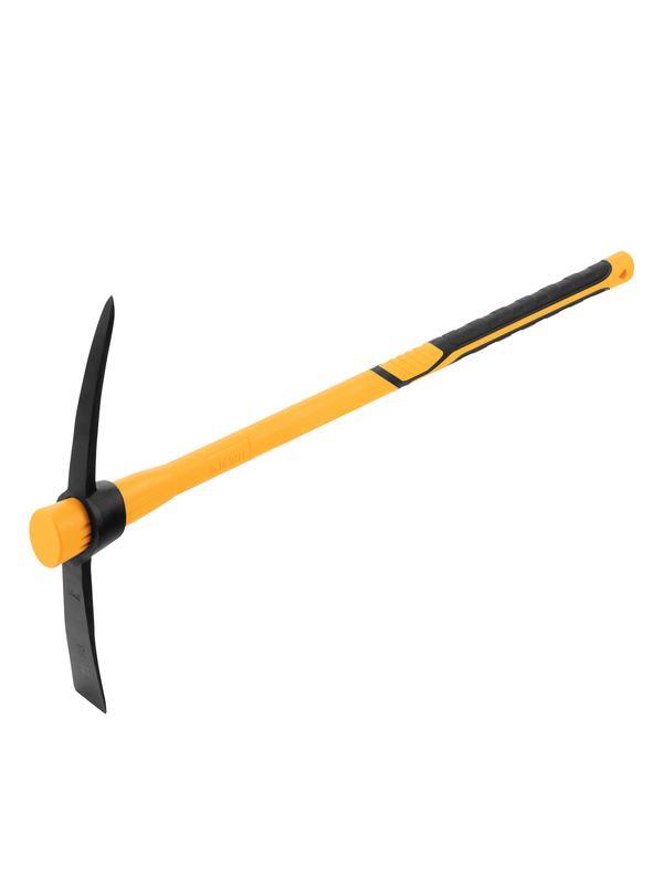 Кирка 1500 г, узкая, фиберглассовая обрезиненная рукоятка 900 мм// Denzel