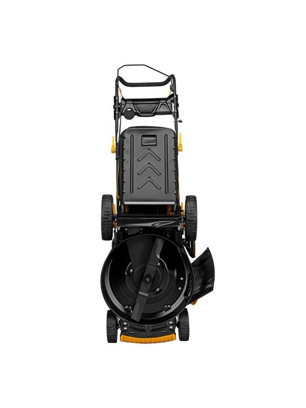 Газонокосилка бензиновая GLD-520SP, 196 куб.см, ширина 52 см, привод, 7 уровней,травосборник 60 л Denzel