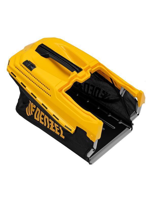 Газонокосилка бензиновая GLD-520SP, 196 куб.см, ширина 52 см, привод, 7 уровней,травосборник 60 л Denzel