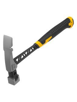 Молоток каменщика 680 г, цельнокованый, двухкомпонентная обрезиненная рукоятка Denzel