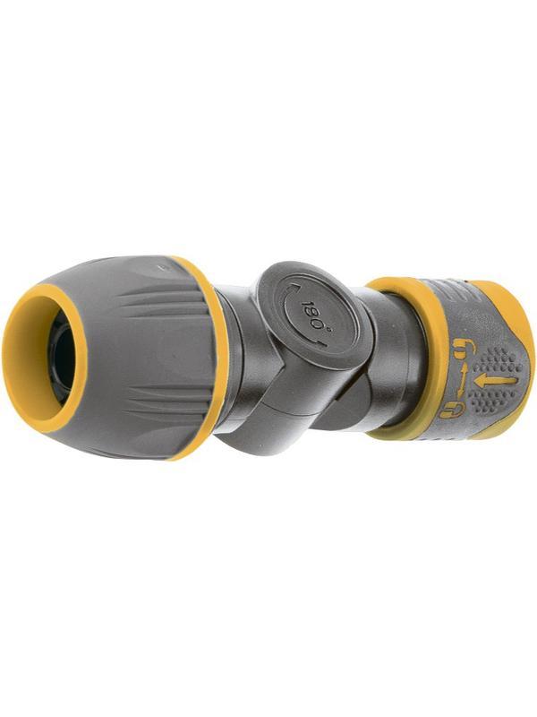 Соединитель быстросъемный, универсальный 1/2-3/4, с шарниром Palisad Luxe