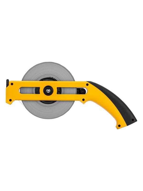 Рулетка геодезическая 50 м х 13 мм, открытый корпус, металлическая лента Denzel