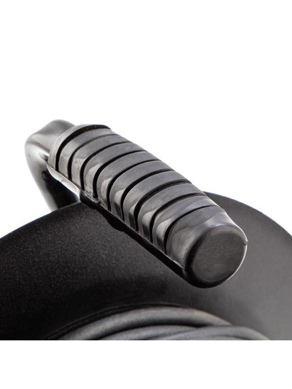 Удлинитель силовой 20 м, 16А, тип УХз16, КГ 3 x 1.5 мм, на стальной катушке, 4 розетки Сибртех