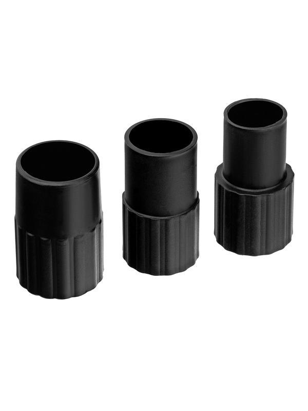 Комплект адаптеров для подключения пылесоса к электроинструменту 32-35-38 мм// Denzel