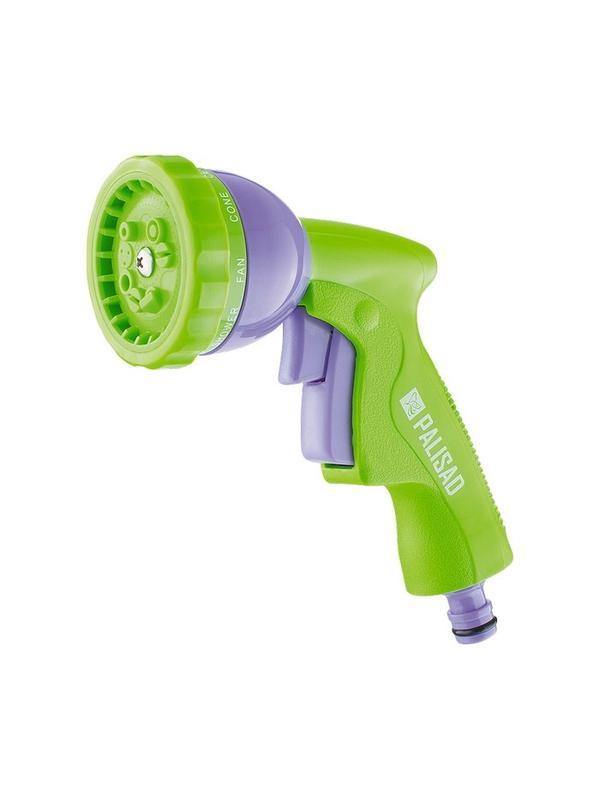 Пистолет-распылитель, 9 режимов полива, металлический корпус Palisad