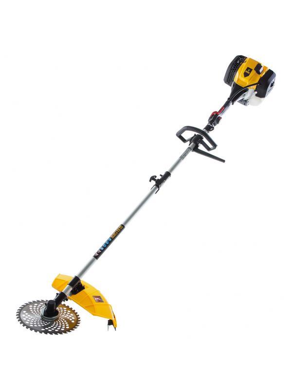 Триммер бензиновый мультифункциональный DGT-52S-MAX, 52 см3, разъёмная штанга Denzel