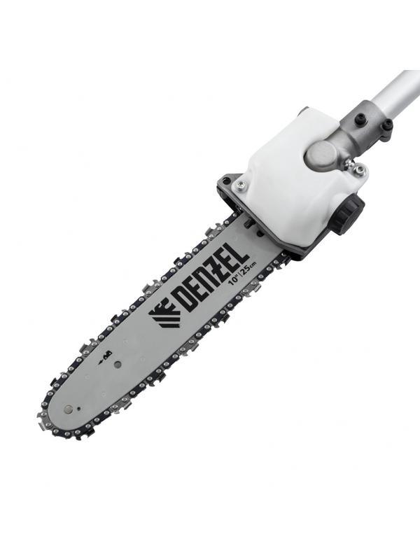 Триммер бензиновый мультифункциональный DGT-52S-MAX, 52 см3, разъёмная штанга Denzel