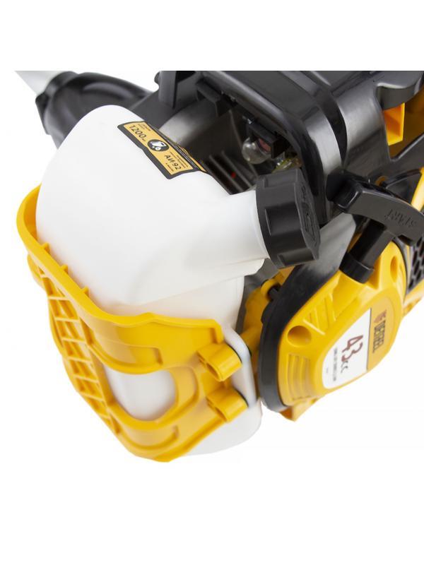 Триммер бензиновый DTL-43S, 43 см3, разъемная штанга, состоит из 2 частей Denzel