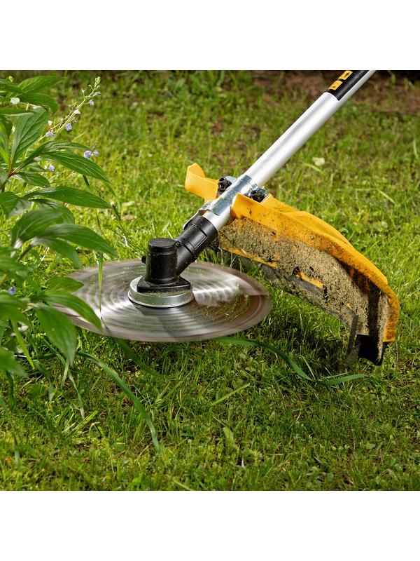 Триммер бензиновый DTL-43S, 43 см3, разъемная штанга, состоит из 2 частей Denzel