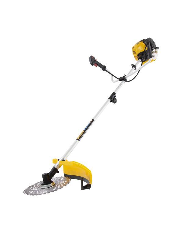 Триммер бензиновый DTL-43S, 43 см3, разъемная штанга, состоит из 2 частей Denzel