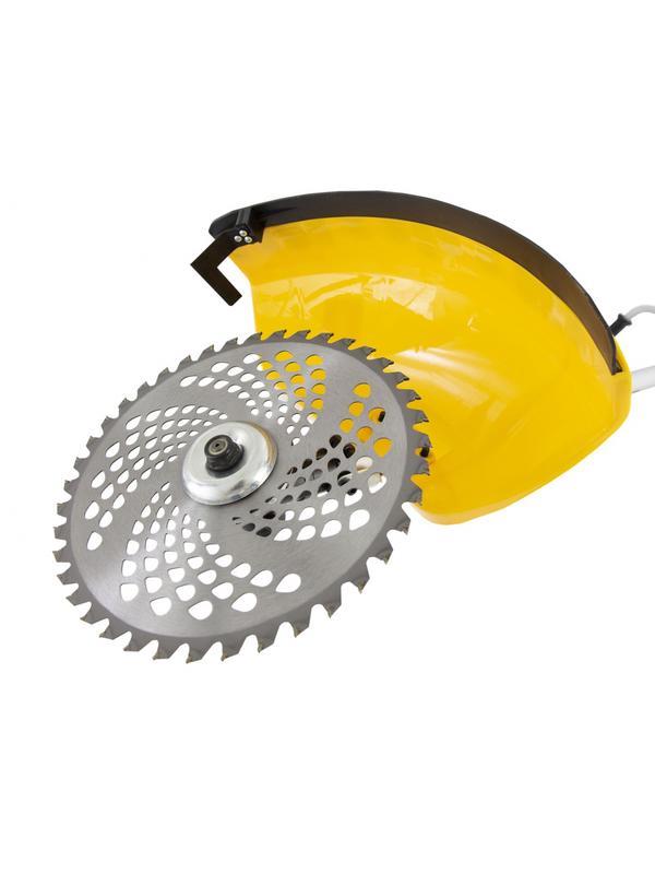 Триммер бензиновый DTL-43S, 43 см3, разъемная штанга, состоит из 2 частей Denzel