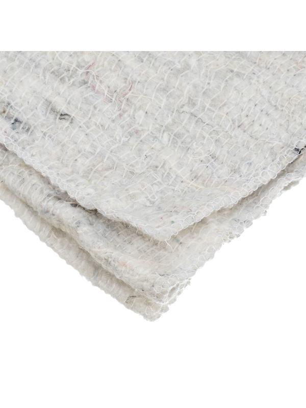 Салфетка для пола х/б, 500x700 мм, белая, Home Palisad