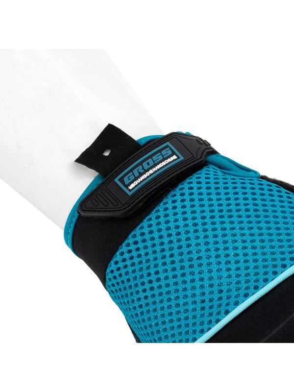 Перчатки комбинированные облегченные, открытые пальцы, AKTIV, размер М (8) Gross