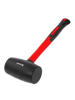 Киянка резиновая, 910 г, черная резина, фибергласовая рукоятка// Matrix