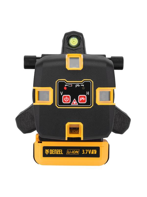 Лазерный уровень LX 05 Red, 20 м, 635 нм, аккумулятор Li 5200 mAh, резьба 5/8