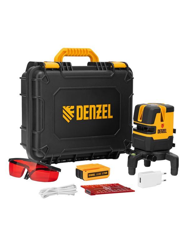 Лазерный уровень LX 05 Red, 20 м, 635 нм, аккумулятор Li 5200 mAh, резьба 5/8