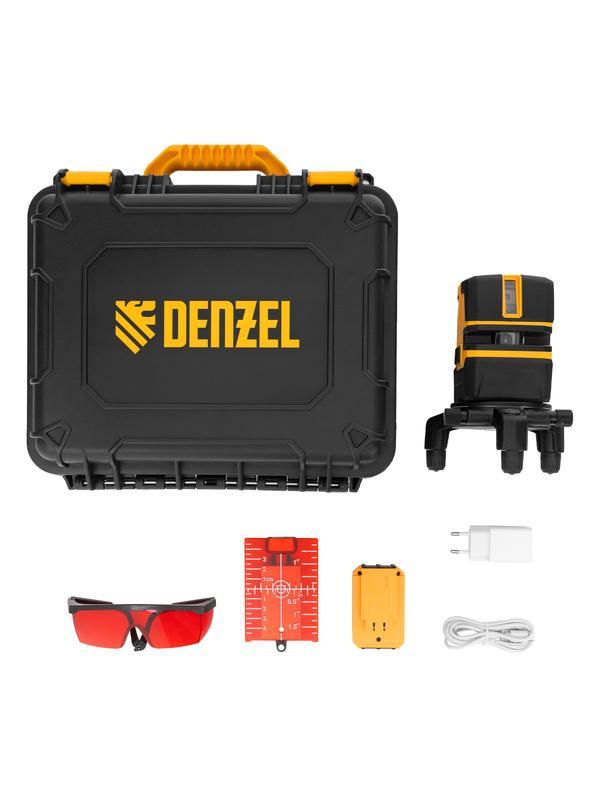 Лазерный уровень LX 05 Red, 20 м, 635 нм, аккумулятор Li 5200 mAh, резьба 5/8