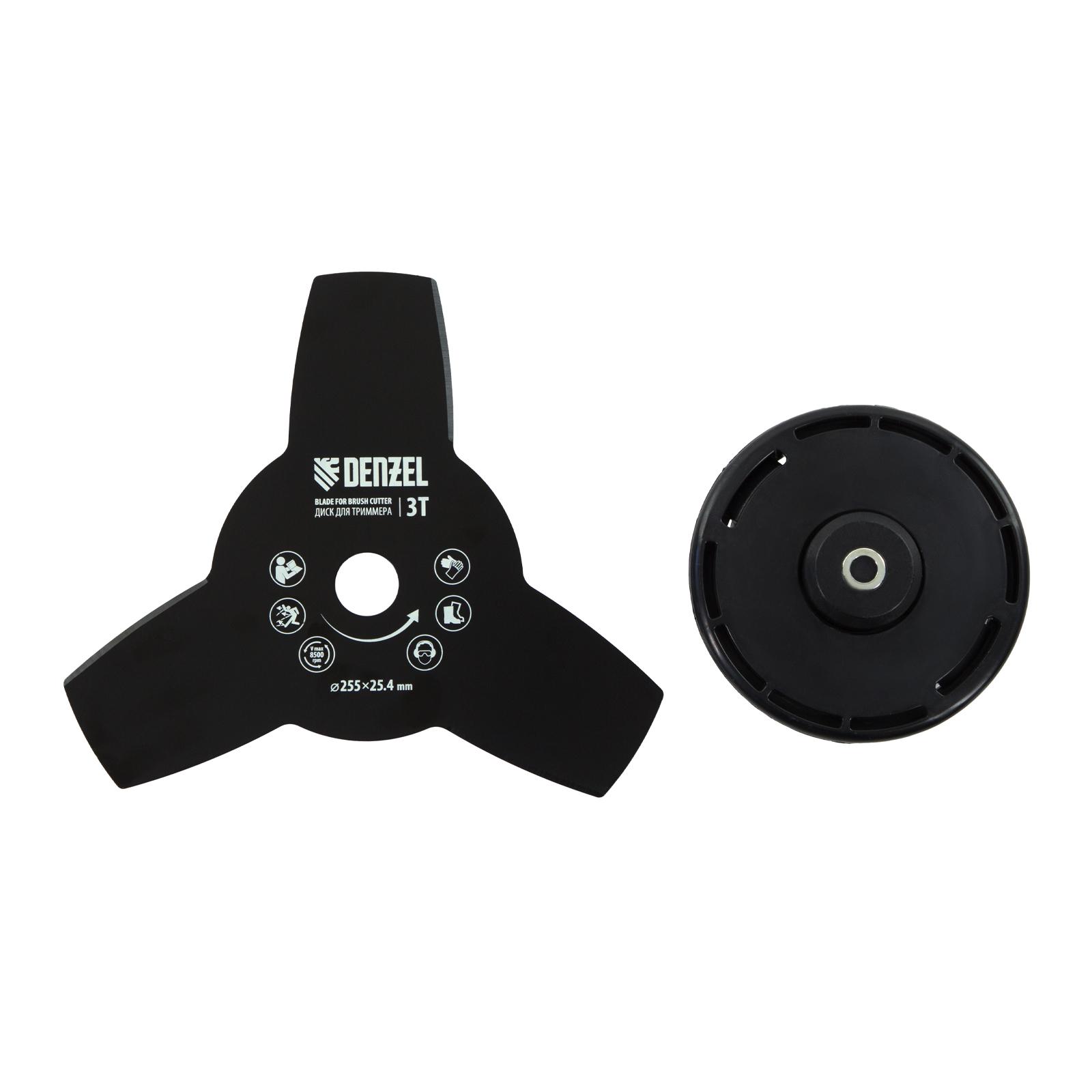 Триммер бензиновый DR-52, 52 см3, неразъемная штанга, состоит из 2 частей Denzel