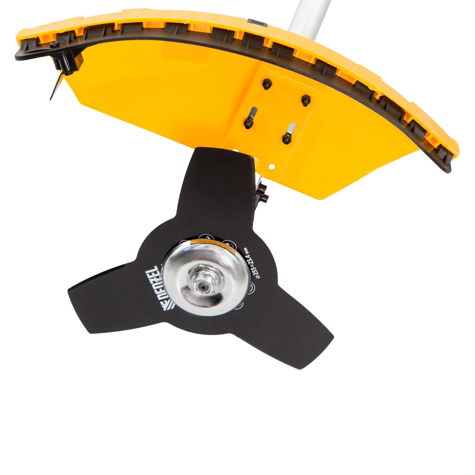 Триммер бензиновый DR-52, 52 см3, неразъемная штанга, состоит из 2 частей Denzel