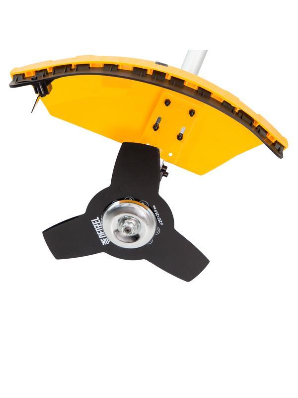 Триммер бензиновый DR-52, 52 см3, неразъемная штанга, состоит из 2 частей Denzel